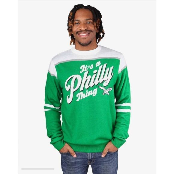 NFL Other - NFL Philadelphia Eagles Sweater Mens XL Football Its a Philly Thing Graphic